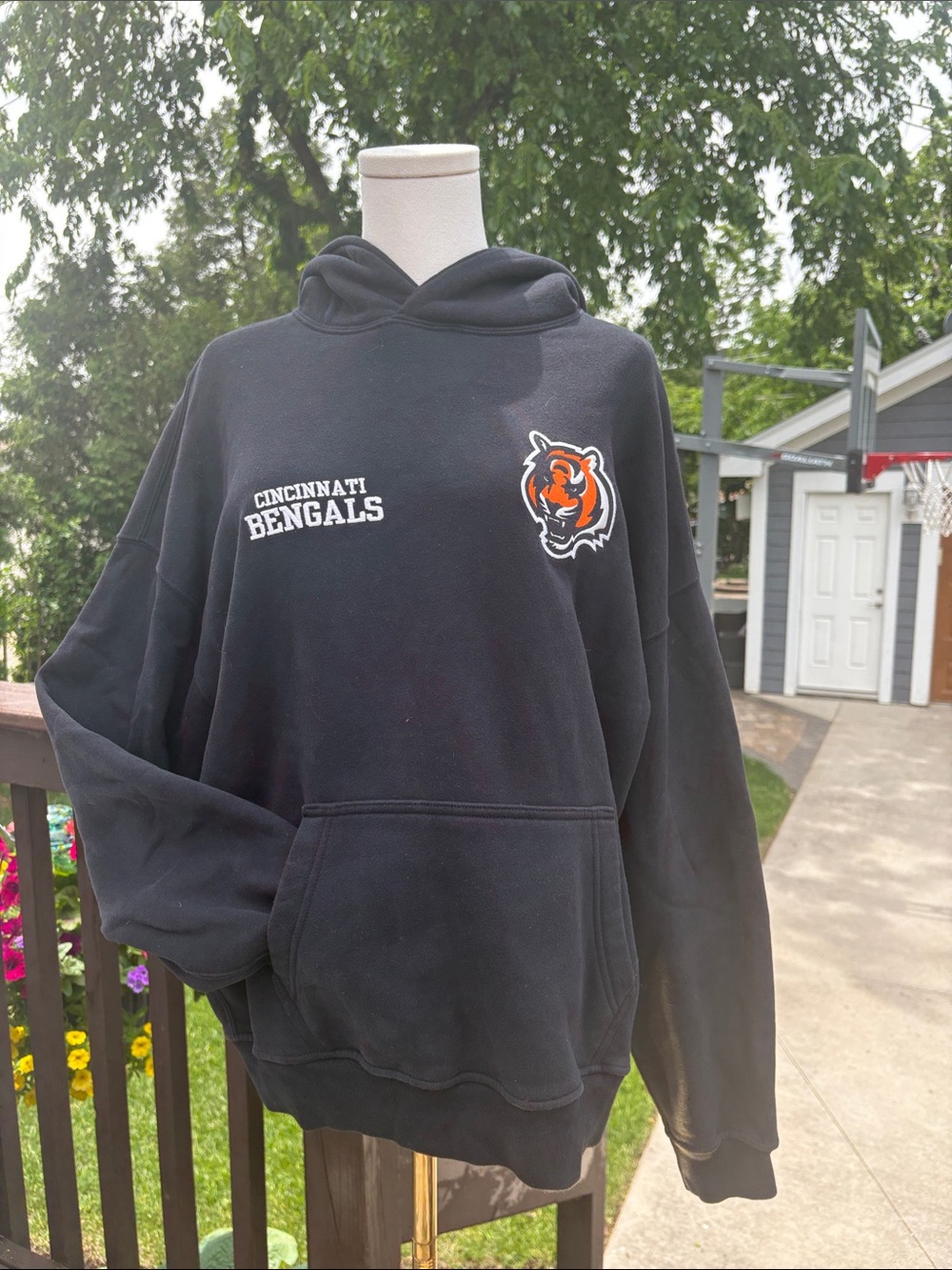 Black Cincinnati Bengals Hoodie